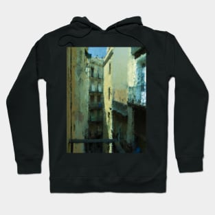 View from the Balcony in El Raval - Barcelona Hoodie